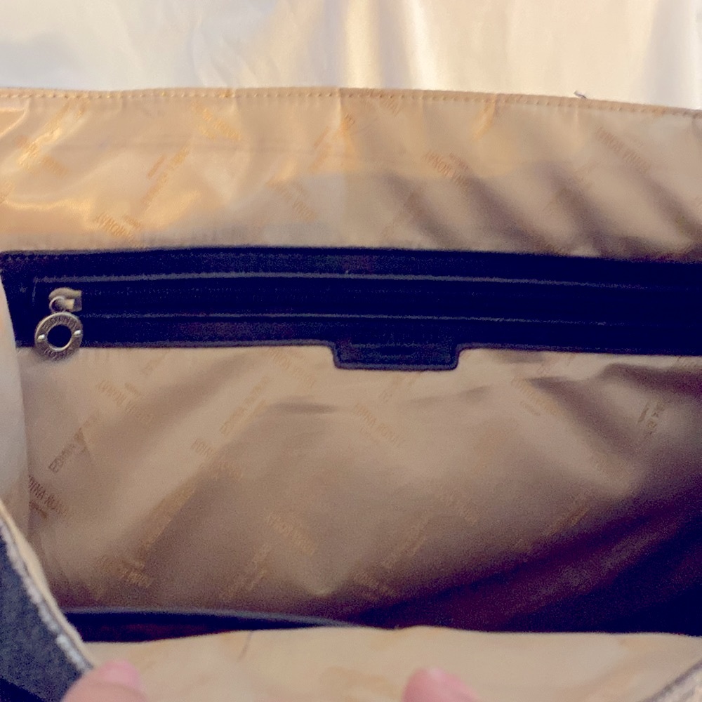 Edina Ronay London Vintage Leather Tote - Picture 9 of 11